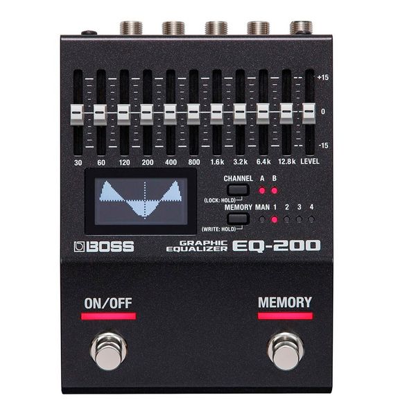 Pedal Boss Equalizador Gráfico Eq200 Graphic Equalizer