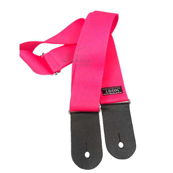 Correia para Guitarra Violão Baixo Ibox CK521 Rosa Comfort Strap Correia para Guitarra Violão Baixo Ibox CK521 Rosa Comfort Strap