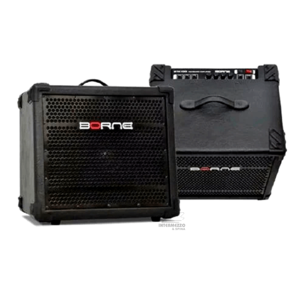 Caixa Cubo Borne Teclado Btk100 100w - Amplificador Bivolt Caixa Cubo Borne Teclado Btk100 100w - Amplificador Bivolt