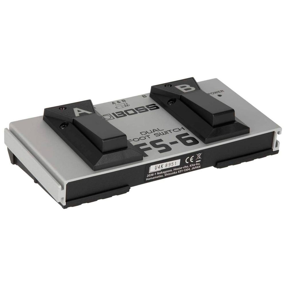 Pedal Boss Foot Switch Duplo Fs6 Efeitos FootSwitch FS6 INTERMEZZO