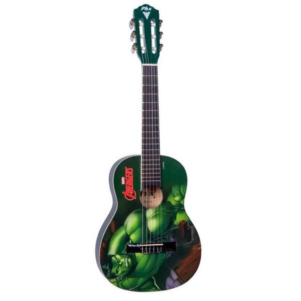 Violão Infantil Phoenix Marvel Hulk Vim-H1 Violão Infantil Phoenix Marvel Hulk Vim-H1