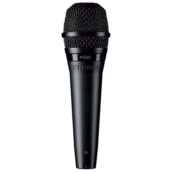 Microfone Profissional Shure Cardioide PGA57 Preto Black