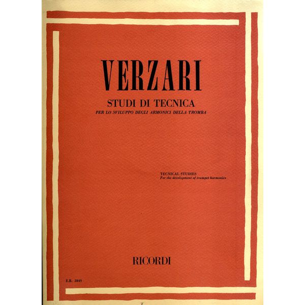 Studi Di Tecnica Trompa Verzari Studi Di Tecnica Trompa Verzari