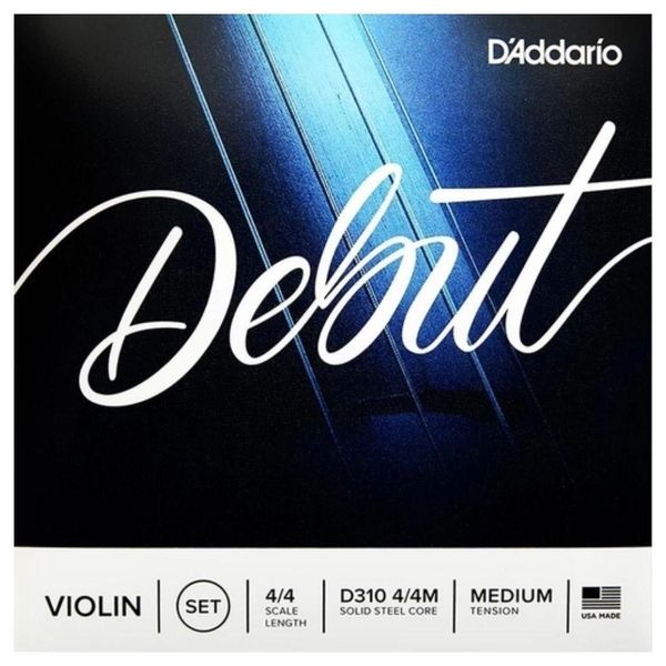 Encordoamento Corda Daddario Debut D310 Violino 4/4 Média Encordoamento Corda Daddario Debut D310 Violino 4/4 Média