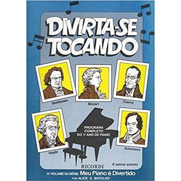Livro Book Meu Piano E Divertido 3 Alice Botelho