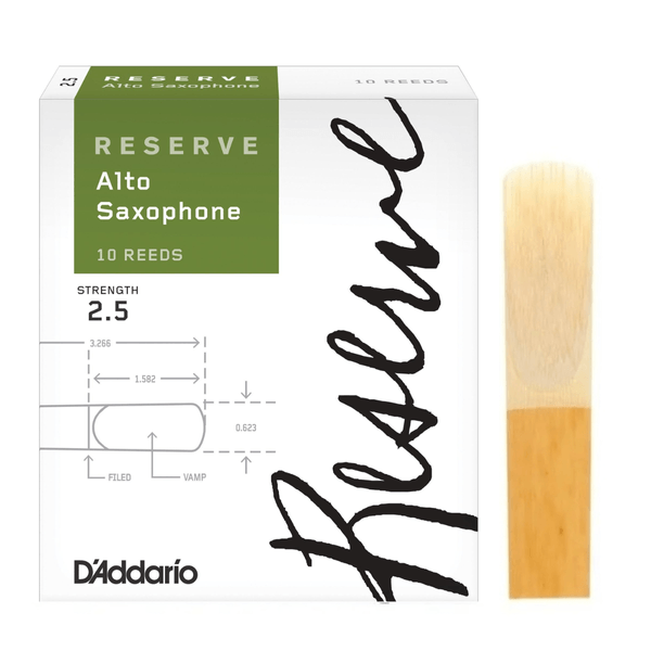 Palheta Sax Alto 2,5 Rico Reserve (Unitário)