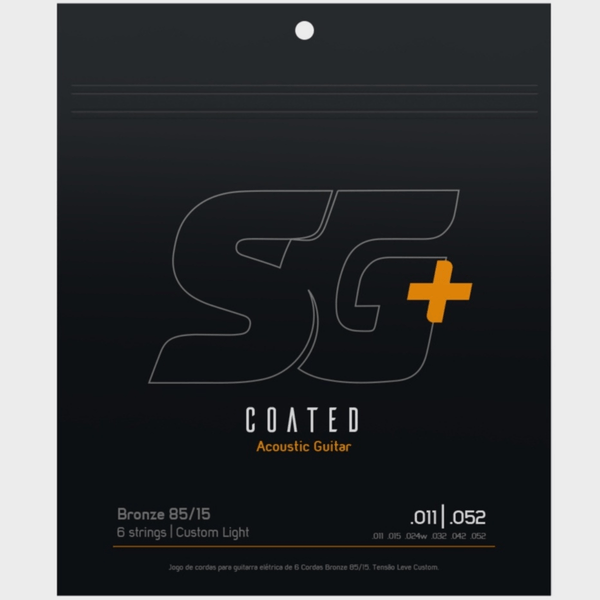 Encordoamento Cordas Violão Aço 85/15 SG 011 Coatead Encordoamento Cordas Violão Aço 85/15 SG 011 Coatead