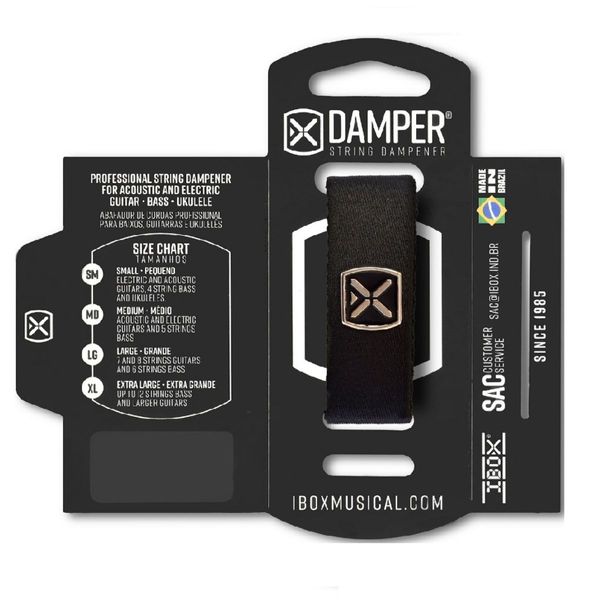 Abafador Damper para Cordas Ibox Abafador Damper para Cordas Ibox