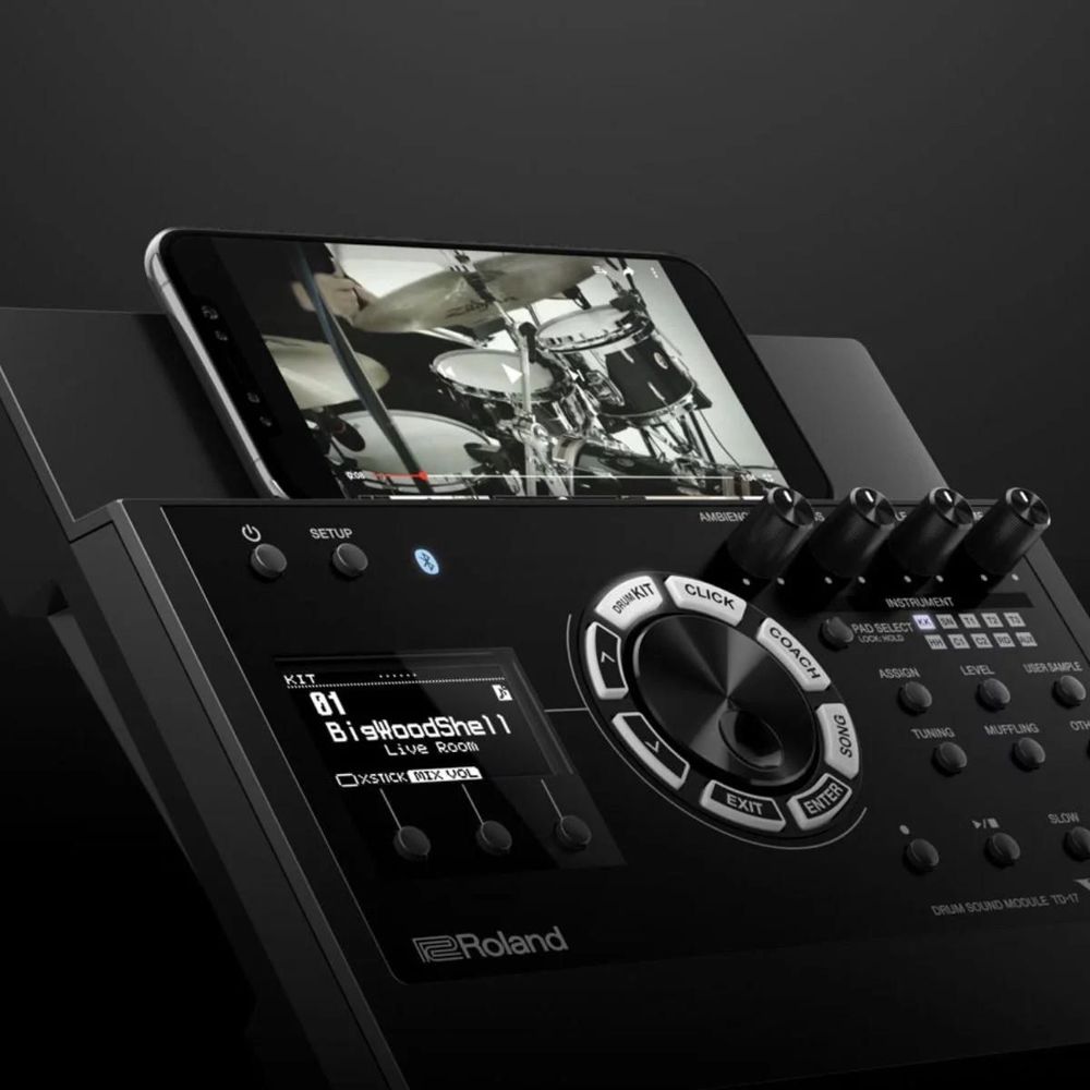 Bateria Eletrônica Roland TD17 KVX2 V-Drums - INTERMEZZO