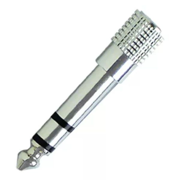 Plug P2/P10 Estéreo Cromado CSR Plug P2/P10 Estéreo Cromado CSR