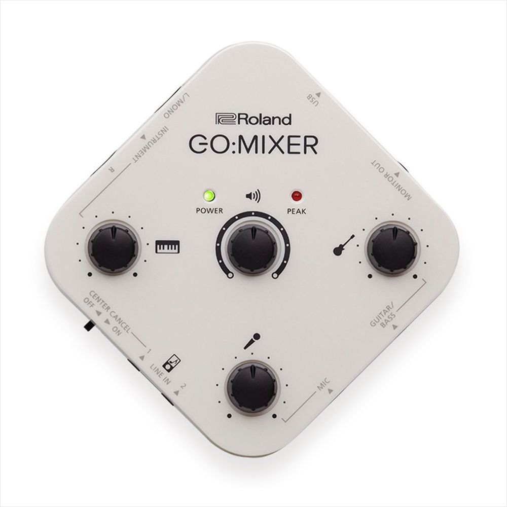 Go Mixer Roland - A Solução Prática para Produção de Áudio - INTERMEZZO