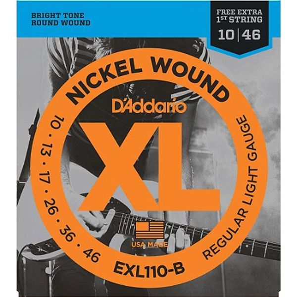 Encordoamento Guitarra XSE 010 10-46 D'Addario