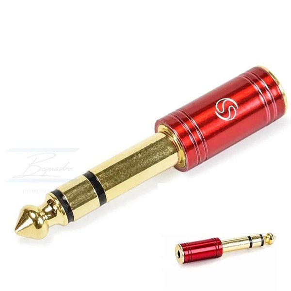 Plug P2/P10 Estéreo Vermelho Santo Angelo Plug P2/P10 Estéreo Vermelho Santo Angelo