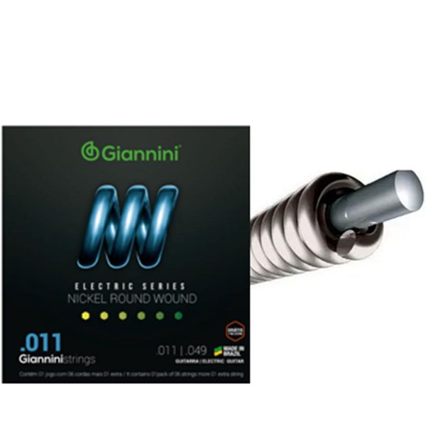 Encordoamento Guit Geegst 11 Giannini Encordoamento Guit Geegst 11 Giannini