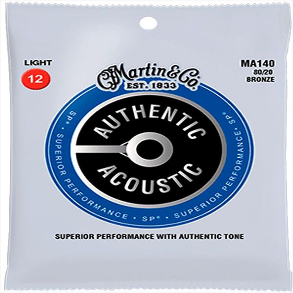 Encordoamento Violão Aço 012 M140 Martin Encordoamento Violão Aço 012 M140 Martin