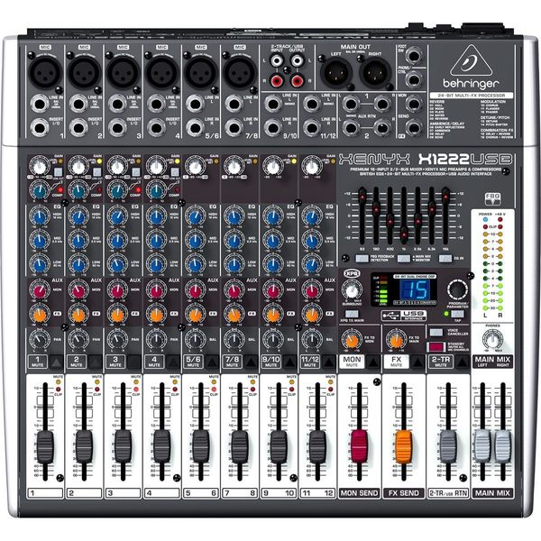 Mesa de Som Behringer Xenyx X1222 USB Mesa de Som Behringer Xenyx X1222 USB