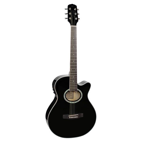 Violao Giannini GSF-1D CEQ BK Elet Acust