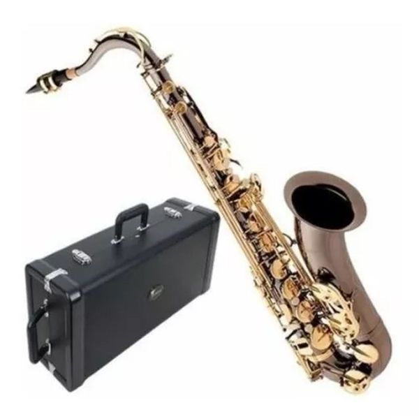 Sax Tenor Eagle St 503 Bg Preto Ônix Sax Tenor Eagle St 503 Bg Preto Ônix
