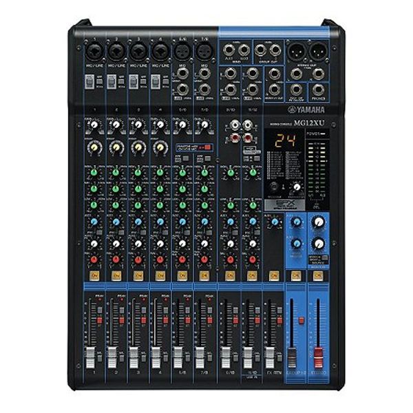Mesa de Som Mixer Yamaha MG 12 Mesa de Som Mixer Yamaha MG 12