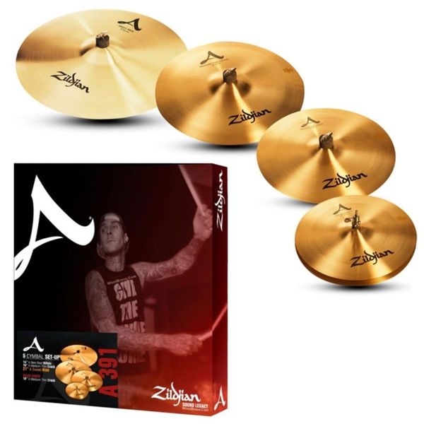 Kit Pratos Zildjian A Series A0391 Kit Pratos Zildjian A Series A0391