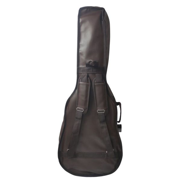 Capa Violao Folk Premium Preto/Marrom Logbag Capa Violao Folk Premium Preto/Marrom Logbag