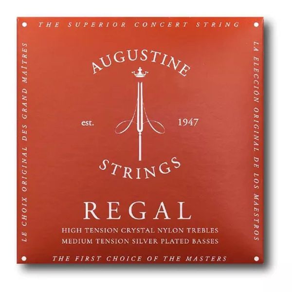 Encordoamento Augustine Violão Ny Regal Red Encordoamento Augustine Violão Ny Regal Red