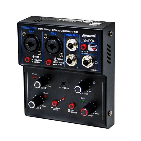 Interface e Mixer Lexsen Go Mix 2 Interface e Mixer Lexsen Go Mix 2