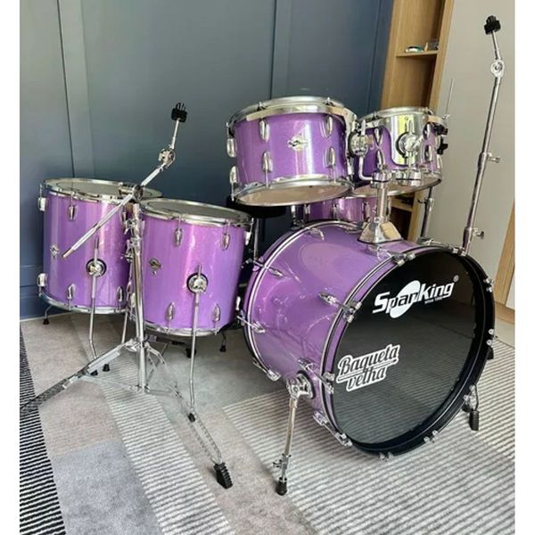 Bateria Spanking Drum Purple Sparkle 22 Bateria Spanking Drum Purple Sparkle 22