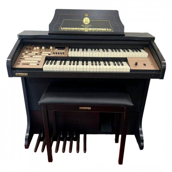 Órgão Tokai MD 10 Evo preto AB Órgão Tokai MD 10 Evo preto AB