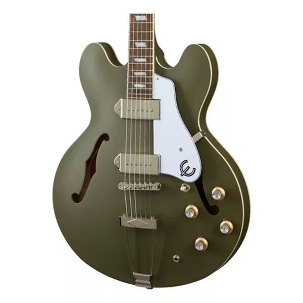 Guitarra Epiphone Casino Worn Olive Drab