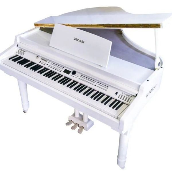 Piano Digital Tokai TP88 C Branco Cauda Piano Digital Tokai TP88 C Branco Cauda