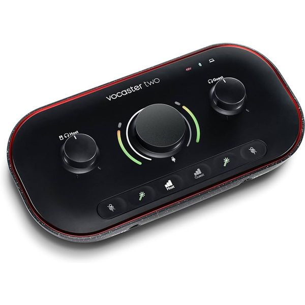 Interface Focusrite Vocaster Podcast Two Interface Focusrite Vocaster Podcast Two