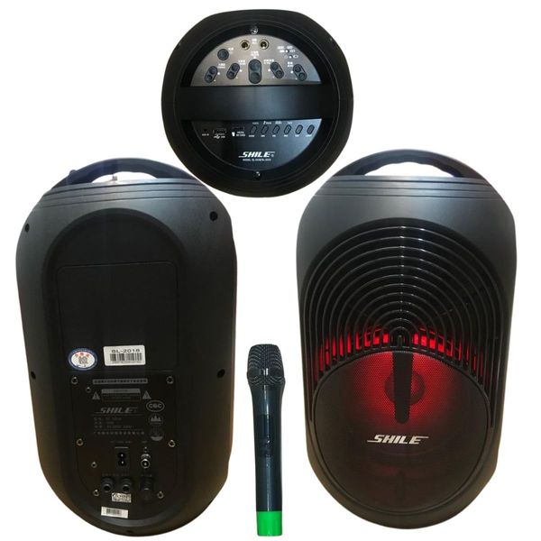 Caixa Turbo SL-2018A 30W Bateria Recarregável
