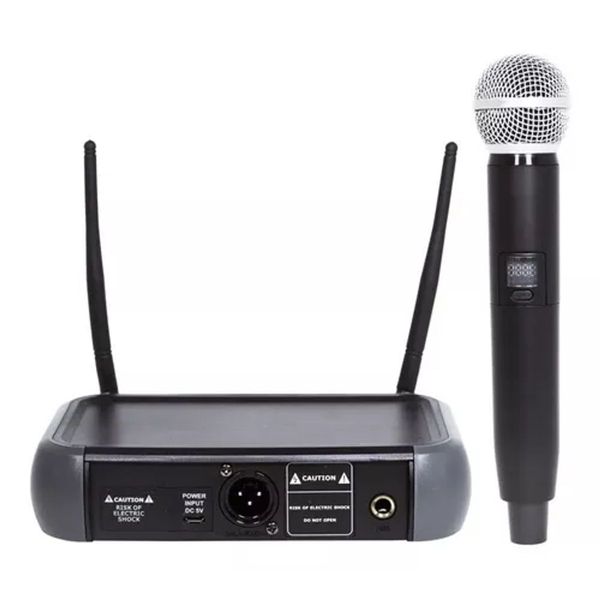 Microfone Lexsen LM 58 U sem fio Microfone Lexsen LM 58 U sem fio