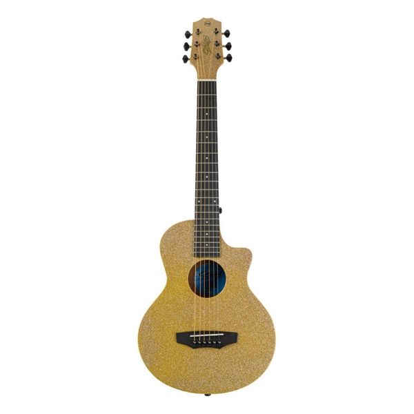 Violão Seizi Fun Panda Aço Desert Gold Sparkle