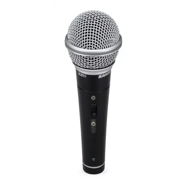 Microfone Samson R21S Dinamico Cardioide Chave Liga/Desliga