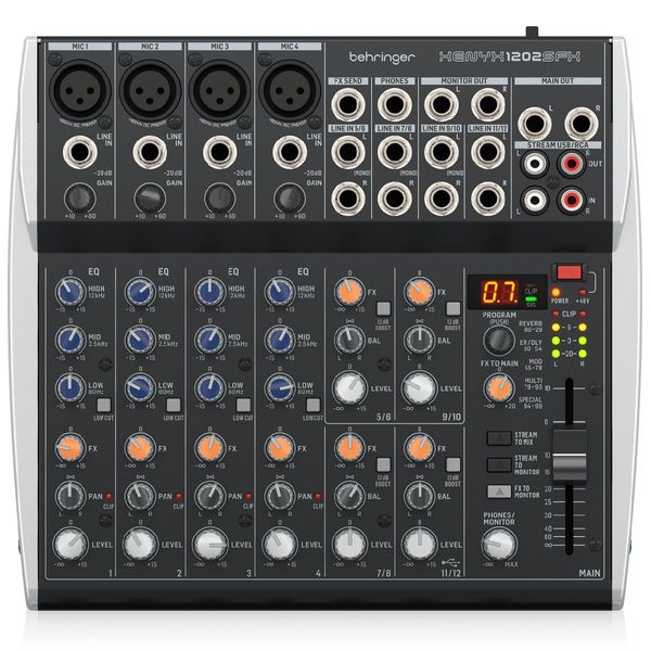 MESA DE SOM BEHRINGER XENYX 1202SFX