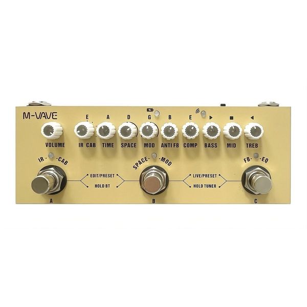 Pedal M-VAVE Cube Baby Ac Violão VD633