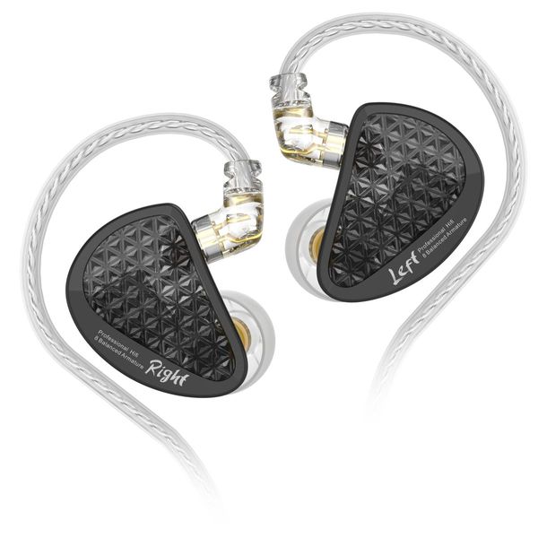FONE DE OUVIDO KZ AS16 PRO BLACK