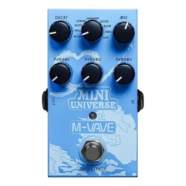 Pedal M-Vave Mini Universo Reverb Vave974 Pedal M-Vave Mini Universo Reverb Vave974
