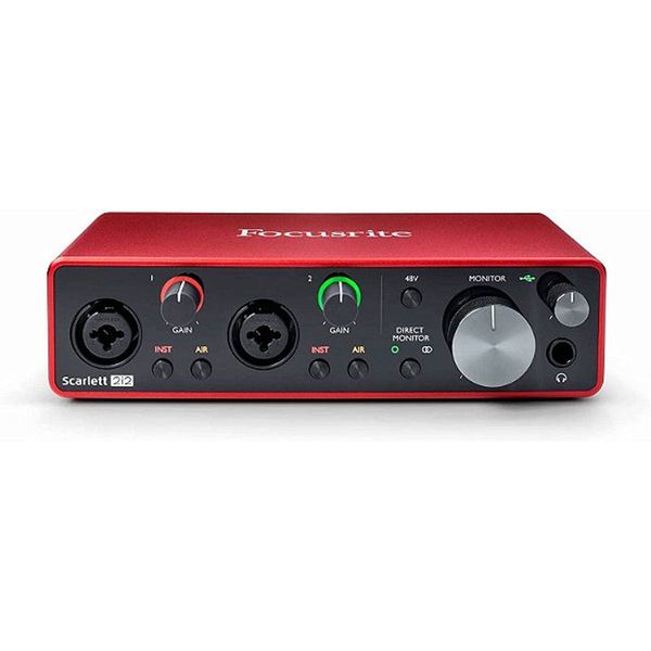 Interface Focusrite Scarlett 2i2 3rd Gen