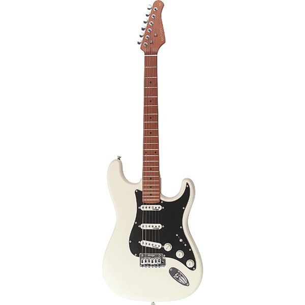 Guitarra BENSON Hardy 901 S Olympic White Escudo Black