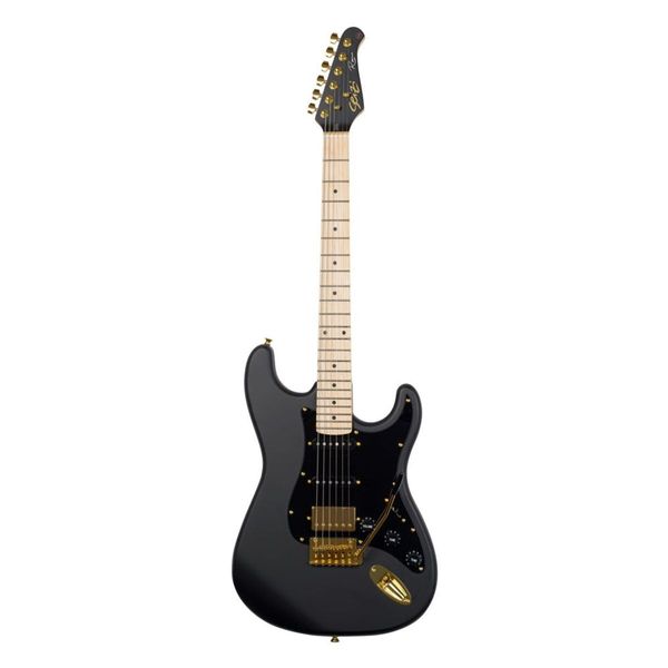 Guitarra Seizi Vintage Budokan HSS Reinaldo Meirelles - Satin Black Gold