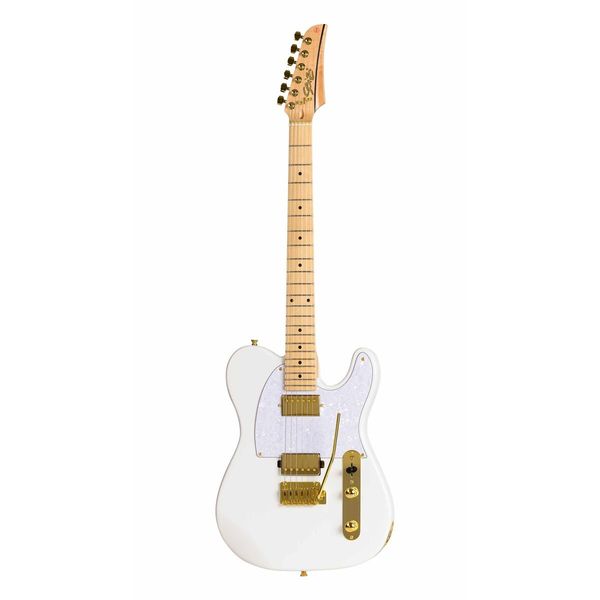 Guitarra Seizi Katana Kabuto TL A.Almeida - White Gold