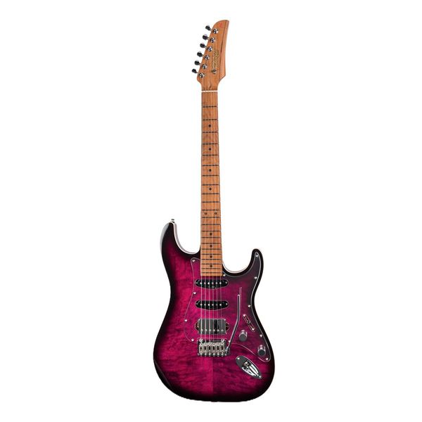 Guitarra Seizi Katana Musashi Plus Isabella - Ozielzinho Purple Burst
