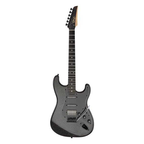 Guitarra Seizi Fun Katana Musashi HSS - All Black Sparkle