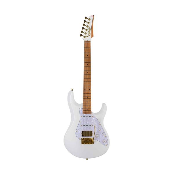 Guitarra Seizi Katana Ghost Gold - Pearl White