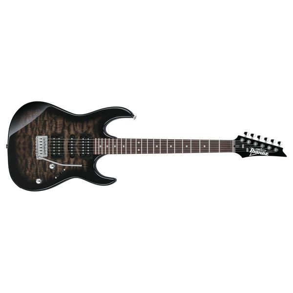 Guitarra Ibanez RG GRX70 QA - T. Black Sunb Guitarra Ibanez RG GRX70 QA - T. Black Sunb